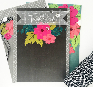 You're Thoughtfulness Touched Me card