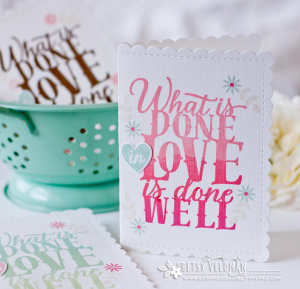 Betsy Veldman - Paper Clippings: Done With Love