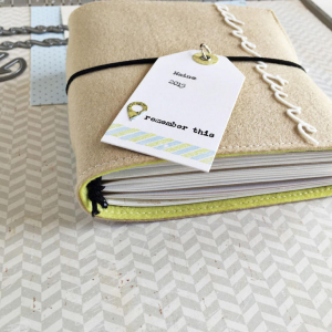 Trip to Maine Traveler's Journal - cover detail