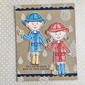 Rainy Day Parade Card
