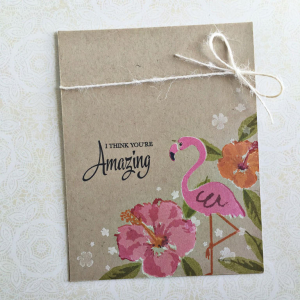 You're Amazing card