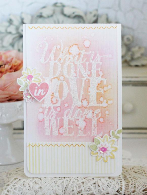 Melissa Phillips - Paper Clippings:  Done in Love