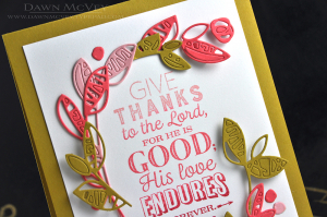 Give Thanks detail