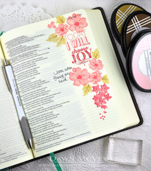 I Will Choose Joy Bible Journaling