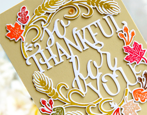 Kay Miller - Paper Clippings: Thankful For You