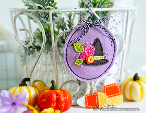 Kay Miller - Stitched Witch Hat