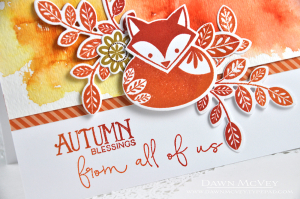 Autumn Blessings detail