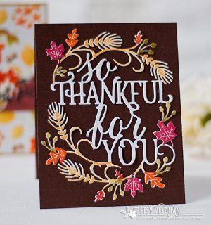 Betsy Veldman - Paper Clippings: Thankful for You