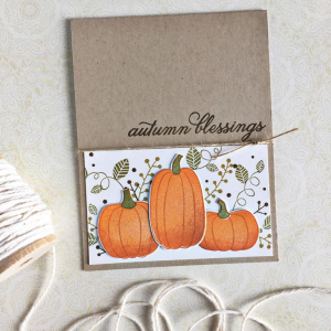 Autumn Blessings Card