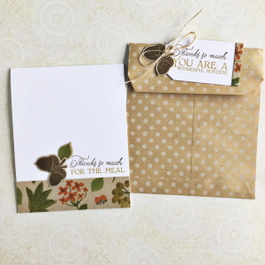 Thanks So Much Hostess Card & Tag
