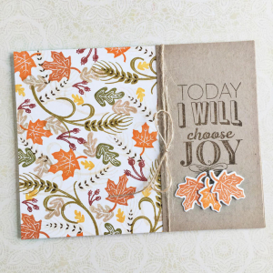 I Will Choose Joy Card