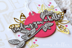 Fancy Foliage - Sending You A Hello Detail