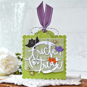Shaped Sayings: Halloween Tag