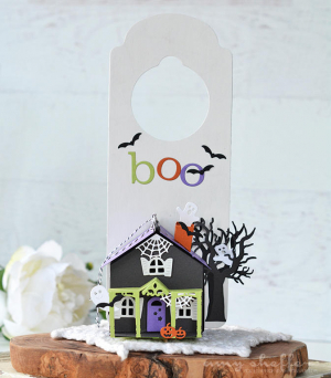 Tiny Town: Spookville - You've Been Booed Door Hanger