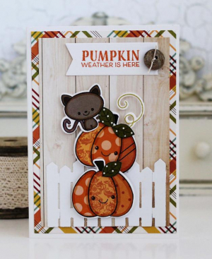 Pumpkin Weather is Here Card