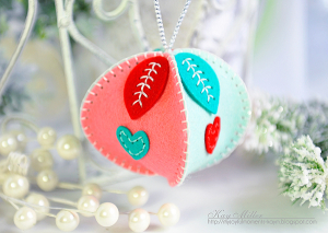 Stitched Felt Ornament