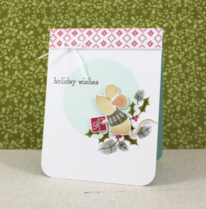 Holiday Mouse Card