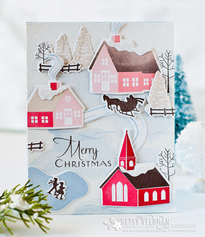 winter-village-pastel