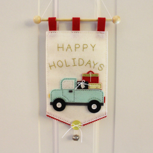 Happy Holidays Door Hanger