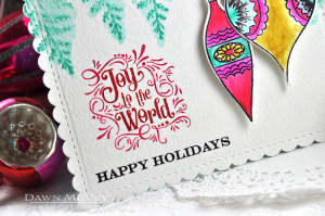Joy to the World detail
