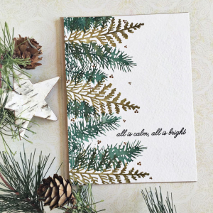 All is Calm, All is Bright Card