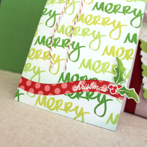 Merry Merry Merry Christmas Close Up