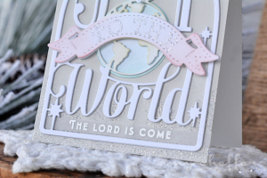 Paper Clippings: Joy to the World Detail