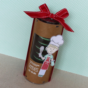 Christmas Cookie Tube