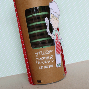 Christmas Cookie Tube Sentiment