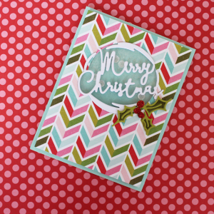 Merry Christmas Shaker Close Up