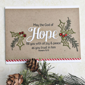Hope, Joy & Peace Card