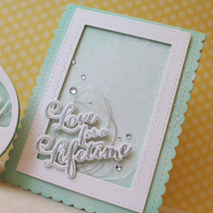 Love For A Lifetime Wedding Card