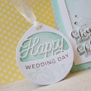 Happy Wedding Day Tag