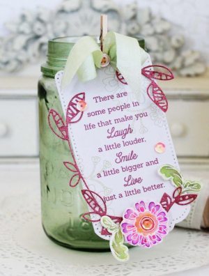 Laugh, Smile, Live Tag