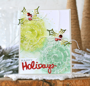 Amy Sheffer - Script Swirls: Christmas