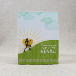 Run With Your Heart Card