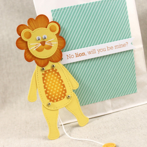 Lion Jumping Jack & Treat Bag