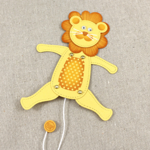 Lion Jumping Jack Toy