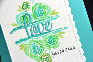 Love Never Fails detail