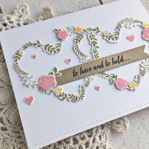 To Have & To Hold Card - detail