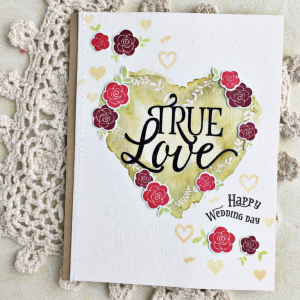 True Love Wedding Card