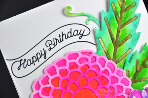 Happy Birthday detail
