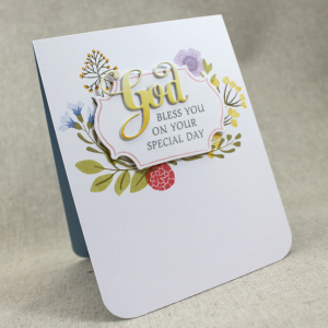God Bless You Card