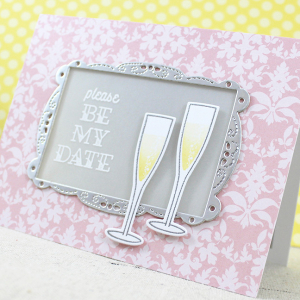 Be My Date Glasses Close Up