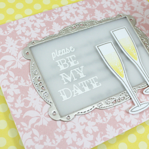 Be My Date Sentiment Close Up