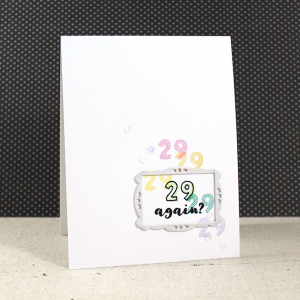 29 Again Card