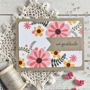 With Gratitude Card