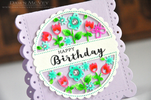 Happy Birthday detail