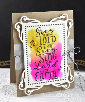 Sing to the Lord
