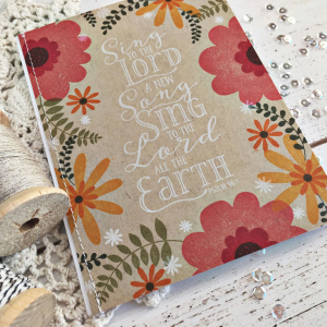 Sing to the Lord Card - detail